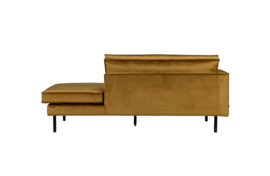 800743-14 | Rodeo daybed left - velvet honing geel | BePureHome