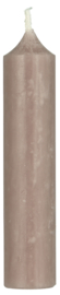 7211-45 | Short dinner candle - old rose Ø:2.2 H:11 | IB Laursen 