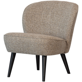 375690-N | Sara fauteuil - geweven naturel melange | WOOOD