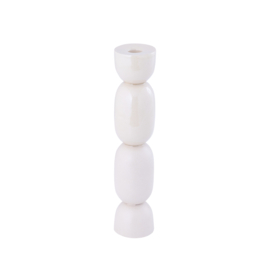 724157 | Cairy candleholder L - beige | PTMD