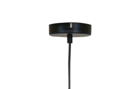 377102-Z | Kace hanglamp jute zwart ø45cm | WOOOD Exclusive