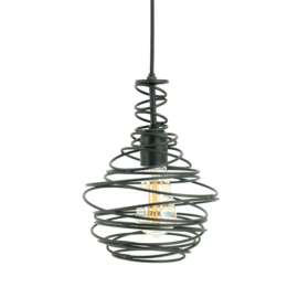 230076 | Hanglamp Coil - black | By-Boo