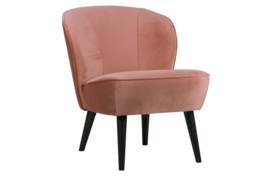 375690-31 | Sara fauteuil - fluweel oud roze | WOOOD