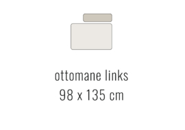 Ottomane links - AMARILLO 98x135 cm | Sevn