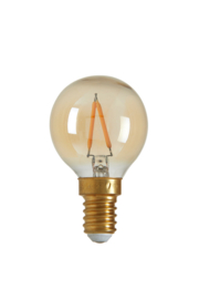 9900214 | LED bulb Ø4x7 cm LIGHT 2W amber E14 dimbaar | Light & Living