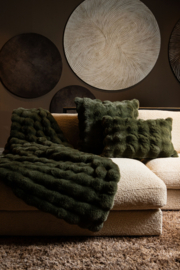727893 | Dunae cushion 60x60cm - moss green | PTMD