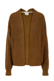 Vest rib - camel | Zusss 