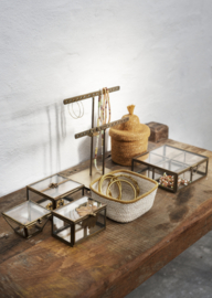 MMS25-02-20 | Hand forged jewellery stand - antique brass | Madam Stoltz