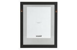 377094-Z | Blake fotolijst met houten rand zwart 50x40 | WOOOD Exclusive *uitlopend