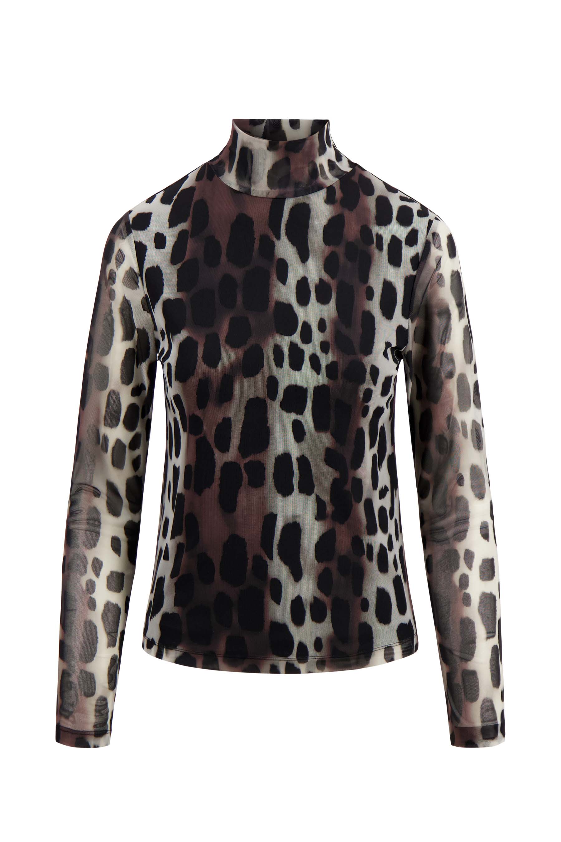 Meshtop met giraf print - multicolor | Zusss