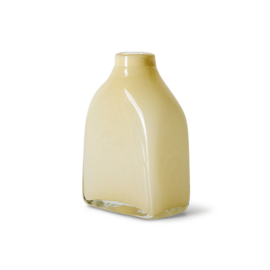 AVG0020 | Atelier glass vase medium, cream | HKliving