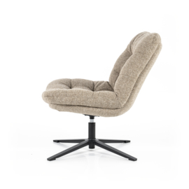  95581 | Fauteuil Danica - beige baquer | Eleonora