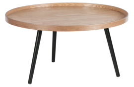 375430-N | Mesa bijzettafel XL hout - naturel 39xØ78 | WOOOD