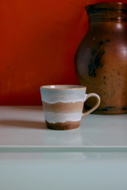 KST0133 | 70s ceramics: cappuccino mug, skyline | HKliving