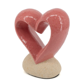 AS0882 | Aardewerk ornament heart Kokoro | HomeBound by Kolony