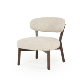 96297 | Fauteuil Mikky - bruin/taupe | Eleonora