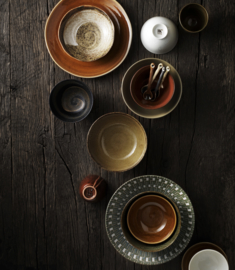 ACE6979 | Kyoto ceramics: japanese dinner plate brown | HKliving 