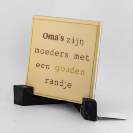 TE2636 | Tegeltje oma's | HomeBound by KY 