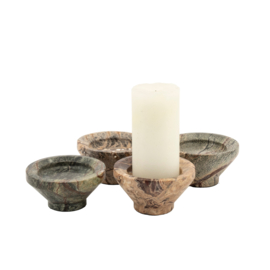 260241 | Sumi candleholder large (los assorti) | By-Boo