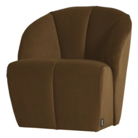 378463-VH | Mojo draaifauteuil - velvet honinggeel | WOOOD