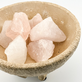 AS7319 | Aardewerk plateau op voet Ø15 cm - beige | HomeBound by KY