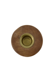 Kandelaar hout hartje - naturel | Zusss 