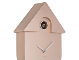 KA5867RG | Wall clock Modern Cuckoo - metallic rose gold | Karlsson by Present Time 