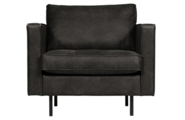 800888-Z | Rodeo classic fauteuil - zwart | BePureHome