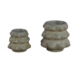 735629 | Malin tree candleholder S - green | PTMD - Begin november verwacht!