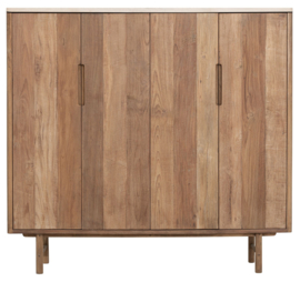 BM 752003 | Bergkast Bliss laag 4 deurs Mortex | DTP Home