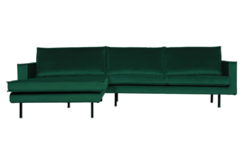 800905-162 | Rodeo chaise longue links - velvet green forest | BePureHome