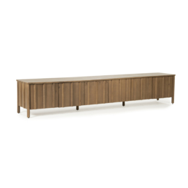 96407 | TV meubel Jake 6-drs. - bruin | Eleonora