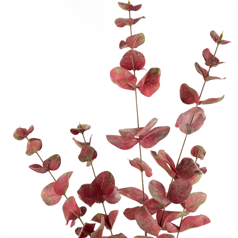 BZ1174 | Kunsttak eucalyptus 100cm - burgundy | HomeBound by KY