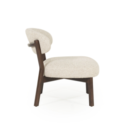96297 | Fauteuil Mikky - bruin/taupe | Eleonora