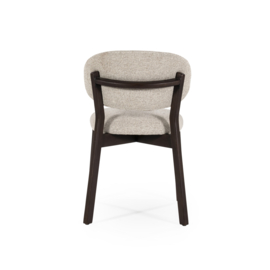 96255 | Stoel Mikky - bruin/taupe | Eleonora