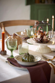 92337-29 | Pumpkin standing - olive green | Ib Laursen - Binnenkort verwacht!