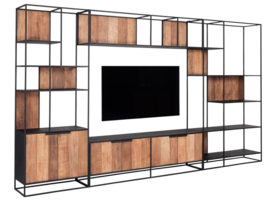 CS 606160 | Cosmo TV meubel muurelement - 4 deuren | DTP Home