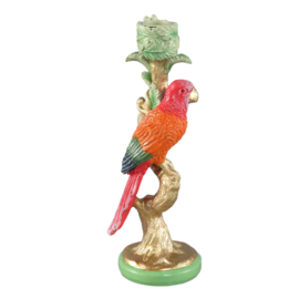 725162 | Ziyan parrot candleholder - orange | PTMD