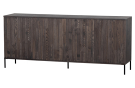 373471-E | New Gravure - dressoir 200 cm - essen espresso [fsc] | WOOOD Exclusive