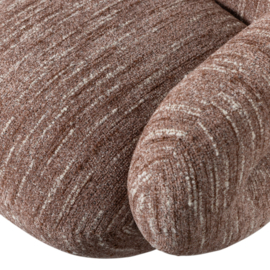 377484-R | Folke draaifauteuil - chenille oudroze melange | WOOOD