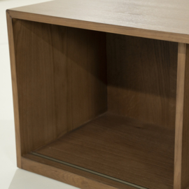 96383 | TV meubel Milo 240x42x43 - bruin  | Eleonora