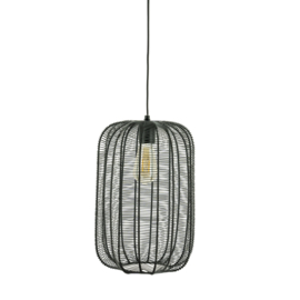 210075 | Hanglamp Carbo - black | By-Boo *laatste showroomexemplaar