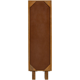 377619-N | Kella 1-deurs kast - mango hout naturel | WOOOD