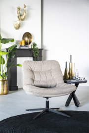  95581 | Fauteuil Danica - beige baquer | Eleonora