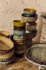 KST0248 | 70s ceramics: coffee mug, agave | HKliving - Eind oktober verwacht!