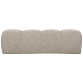 377461-EM | Mojo eetbank 164cm - boucle beige melange | WOOOD