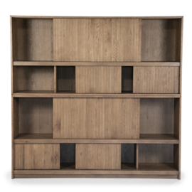 96211 | Boekenkast Milo - bruin  | Eleonora