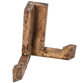 TE1974 | Tegeltjes houder - hout walnut | HomeBound by KY