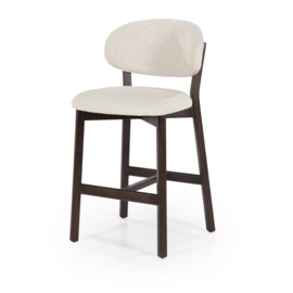 96258 | Barstoel Mikky - bruin/beige | Eleonora