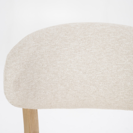 96256 | Barstoel Mikky - naturel/beige | Eleonora